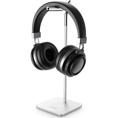 Ugreen Aluminum Headphone Stand - Βάση Αλουμινίου για Ακουστικά Κεφαλής - Silver (80701)