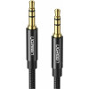 Ugreen Καλώδιο Ήχου Aux Audio - 3.5mm mini Jack (male) σε 3.5mm mini Jack (male) - 100cm - Black (50361)