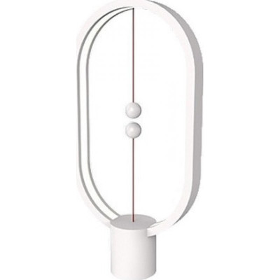 Allocacoc Heng Balance Platsic Lamp Ellipse - Φωτιστικό με Μαγνητικό Διακόπτη - Wyoming White (8719186023872)
