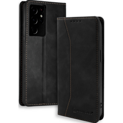 Bodycell Θήκη - Πορτοφόλι Samsung Galaxy S21 Ultra 5G - Black (5206015058851)