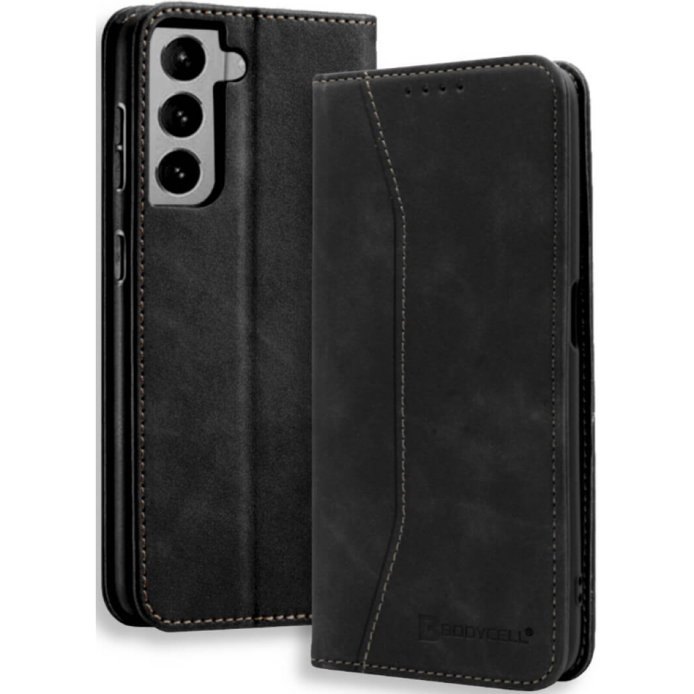 Bodycell Θήκη - Πορτοφόλι Samsung Galaxy S21 5G - Black (5206015058752)