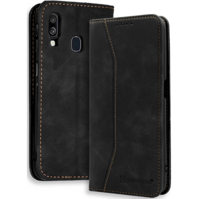Bodycell Θήκη - Πορτοφόλι Samsung Galaxy A40 - Black (5206015058059)