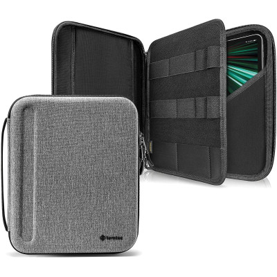 Tomtoc Smartcase Sleeve PadFolio Ανθεκτική Σκληρή Θήκη / Χαρτοφύλακας για iPad Pro 12.9" - Gray (A06-004G)