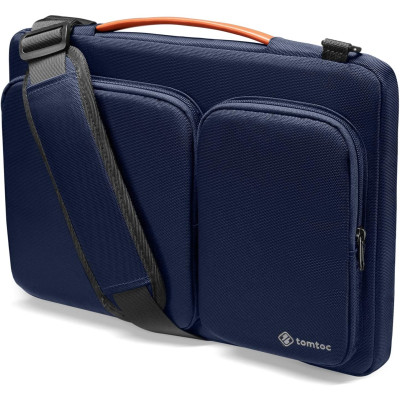 Tomtoc Holder Bag - Τσάντα Μεταφοράς Versatile A42 για MacBook Pro 16" - Dark Blue (A42-E02B01)