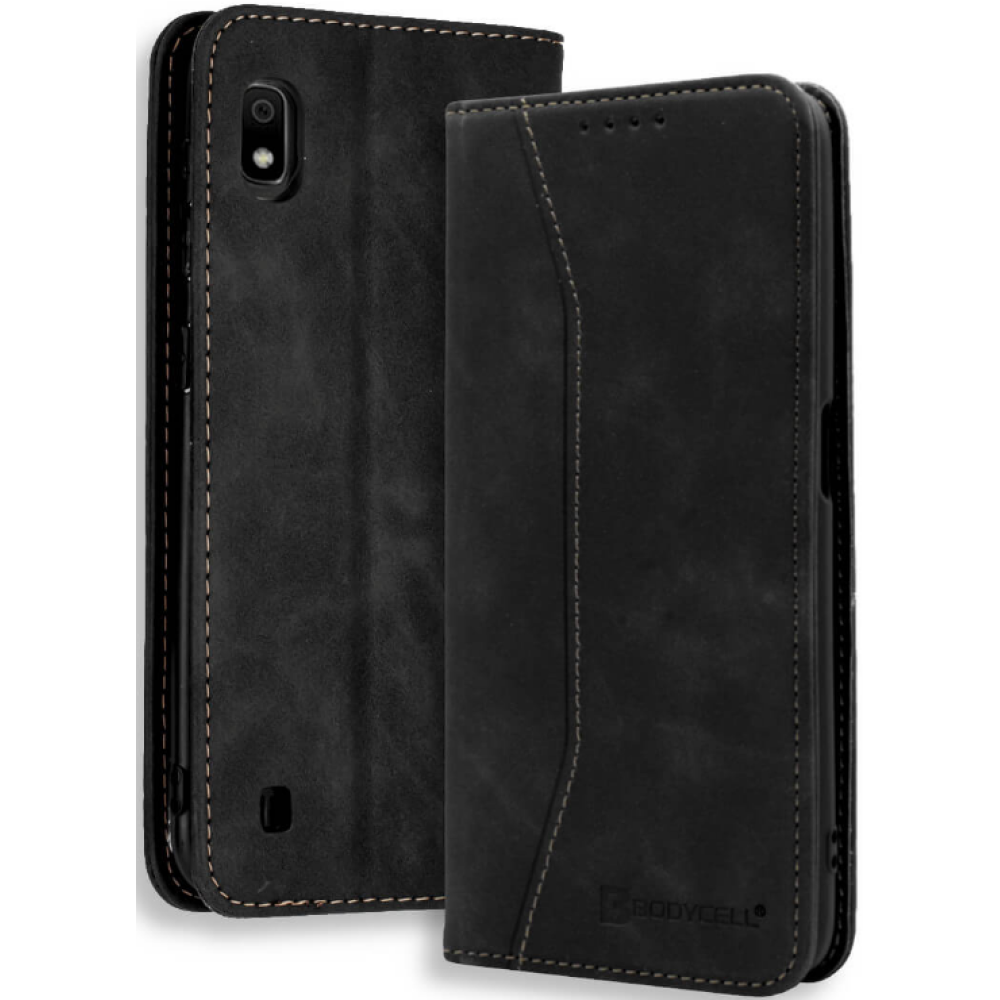 Bodycell Θήκη - Πορτοφόλι Samsung Galaxy A10 - Black (5206015057809)