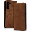 Bodycell Θήκη - Πορτοφόλι Samsung Galaxy S21 5G - Brown (5206015058776)