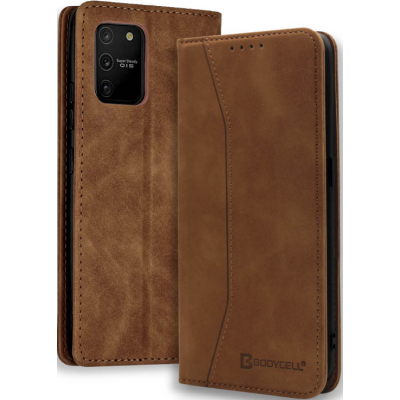 Bodycell Θήκη - Πορτοφόλι Samsung Galaxy S10 Lite - Brown (5206015058677)