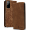 Bodycell Θήκη - Πορτοφόλι Samsung Galaxy S20 FE - Brown (5206015058523)