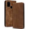 Bodycell Θήκη - Πορτοφόλι Samsung Galaxy A21s - Brown (5206015057977)