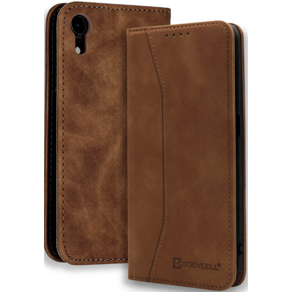 Bodycell Θήκη - Πορτοφόλι Apple iPhone XR - Brown (5206015057571)