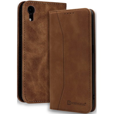 Bodycell Θήκη - Πορτοφόλι Apple iPhone XR - Brown (5206015057571)
