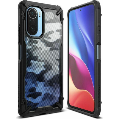 Ringke Fusion X Θήκη Xiaomi Poco F3 - Camo Black (8809785456826)