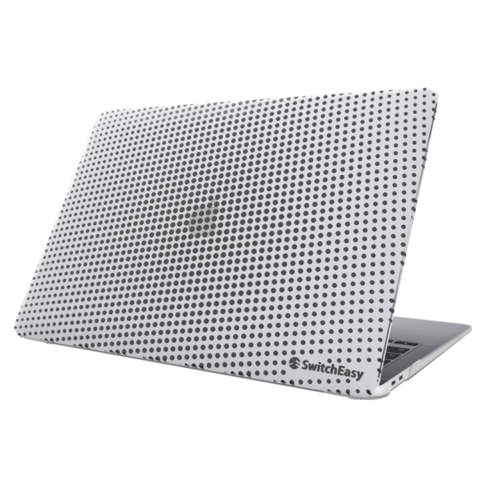 SwitchEasy Dots Σκληρή Θήκη Macbook Air 13" 2020 / 2018 / M1 / Intel - Ice (GS-105-24-218-157)
