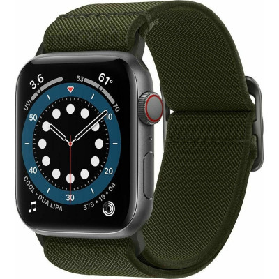 Spigen Lite Fit Υφασμάτινο Λουράκι Apple Watch Ultra/SE/11/10/9/8/7/6/5/4 (49/46/45/44mm) - Khaki (AMP02288)