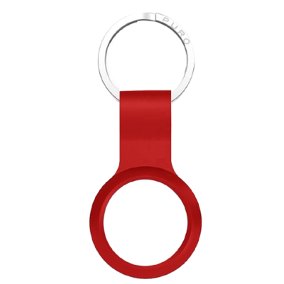 Puro Icon Θήκη / Μπρελόκ Σιλικόνης Apple AirTag - Red (ATICON1-RED)