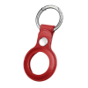Puro Sky Leather Look Θήκη / Μπρελόκ Apple AirTag - Red (ATSKY1-RED)
