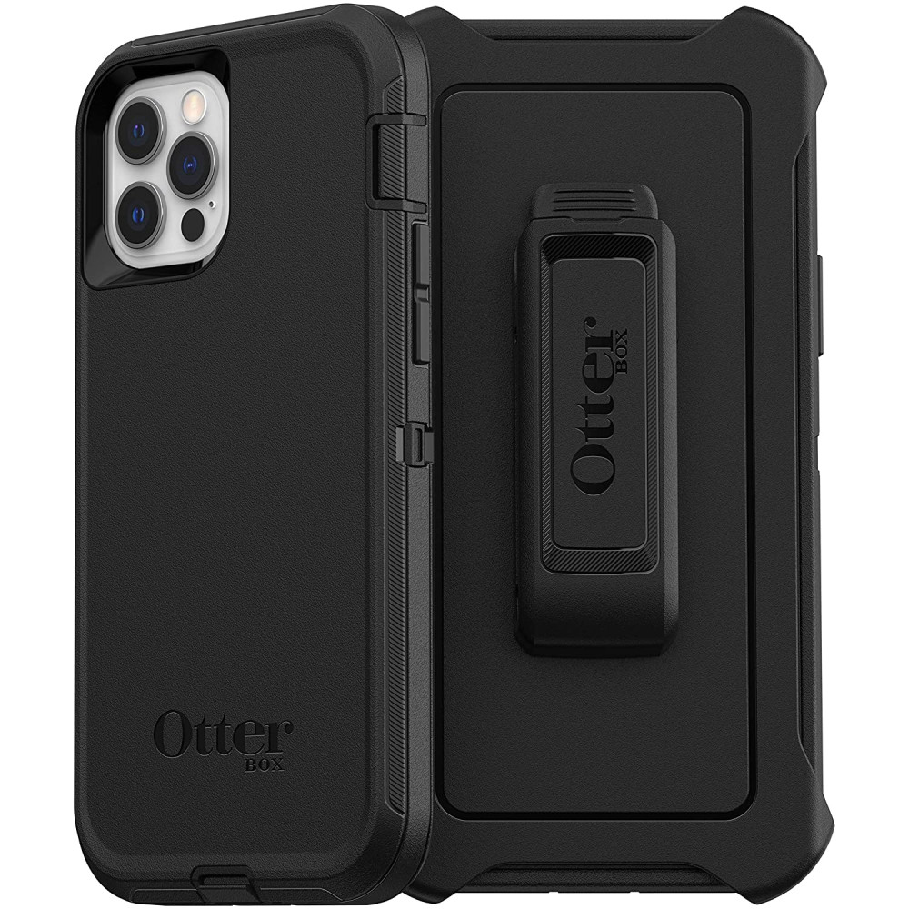 Otterbox Defender Ανθεκτική Θήκη Apple iPhone 12 / 12 Pro - Black (77-65401)