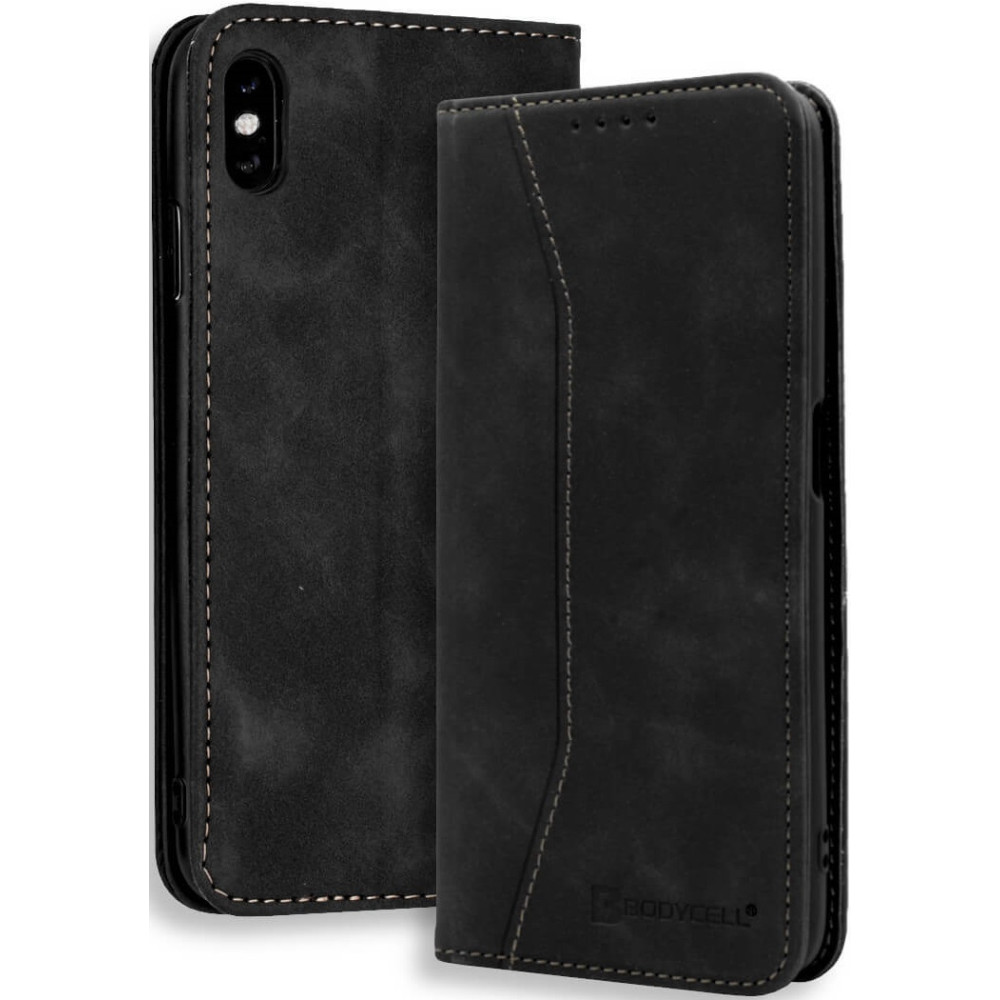 Bodycell Θήκη - Πορτοφόλι Apple iPhone XS Max - Black (5206015057601)