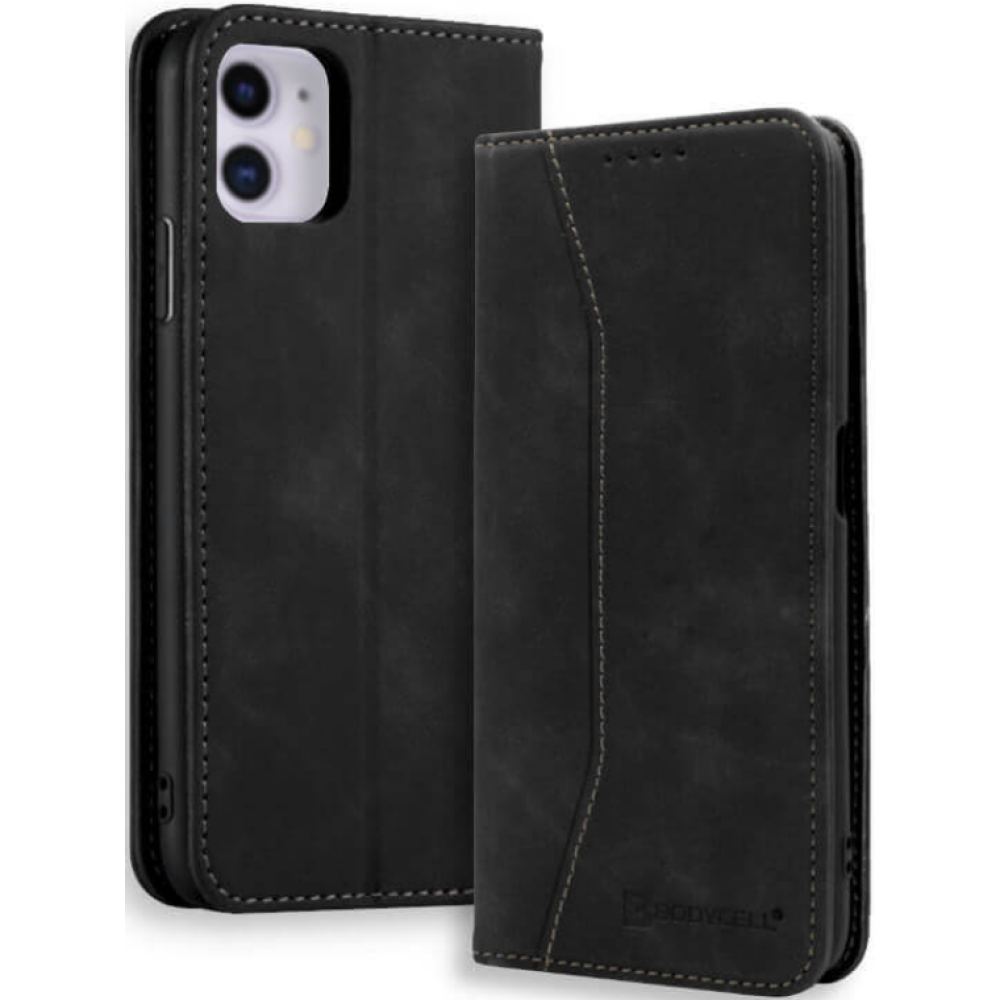 Bodycell Θήκη - Πορτοφόλι Apple iPhone 11 - Black (5206015057700)