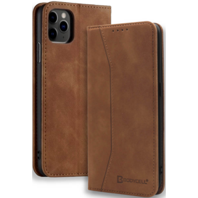 Bodycell Θήκη - Πορτοφόλι Apple iPhone 12 mini - Brown (5206015055324)