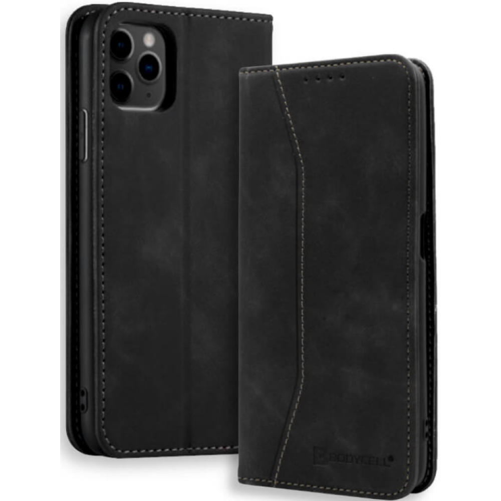 Bodycell Θήκη - Πορτοφόλι Apple iPhone 11 Pro Max - Black (5206015057755)
