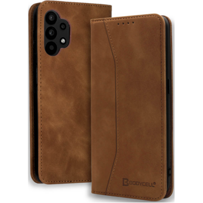 Bodycell Θήκη - Πορτοφόλι Samsung Galaxy A32 5G - Brown (5206015063077)