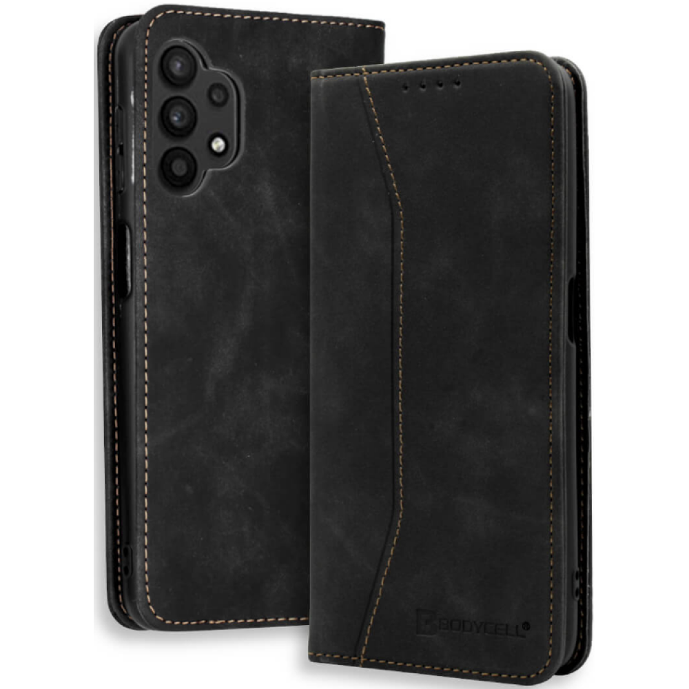 Bodycell Θήκη - Πορτοφόλι Samsung Galaxy A32 4G - Black (5206015063039)