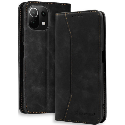 Bodycell Θήκη - Πορτοφόλι Xiaomi 11 Lite 5G NE / Mi 11 Lite - Black (5206015063367)