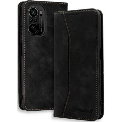Bodycell Θήκη - Πορτοφόλι Xiaomi Poco F3 - Black (5206015063275)