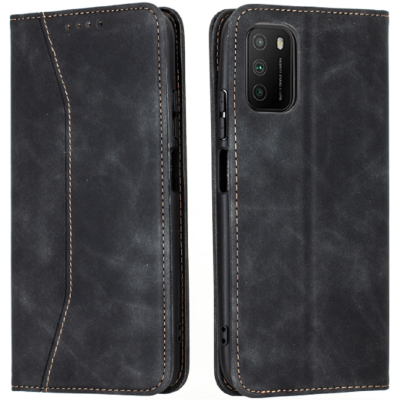 Bodycell Θήκη - Πορτοφόλι Xiaomi Poco M3 - Black (5206015063305)