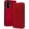 Bodycell Θήκη - Πορτοφόλι Xiaomi Redmi Note 10 / Note 10S - Red (5206015063176)