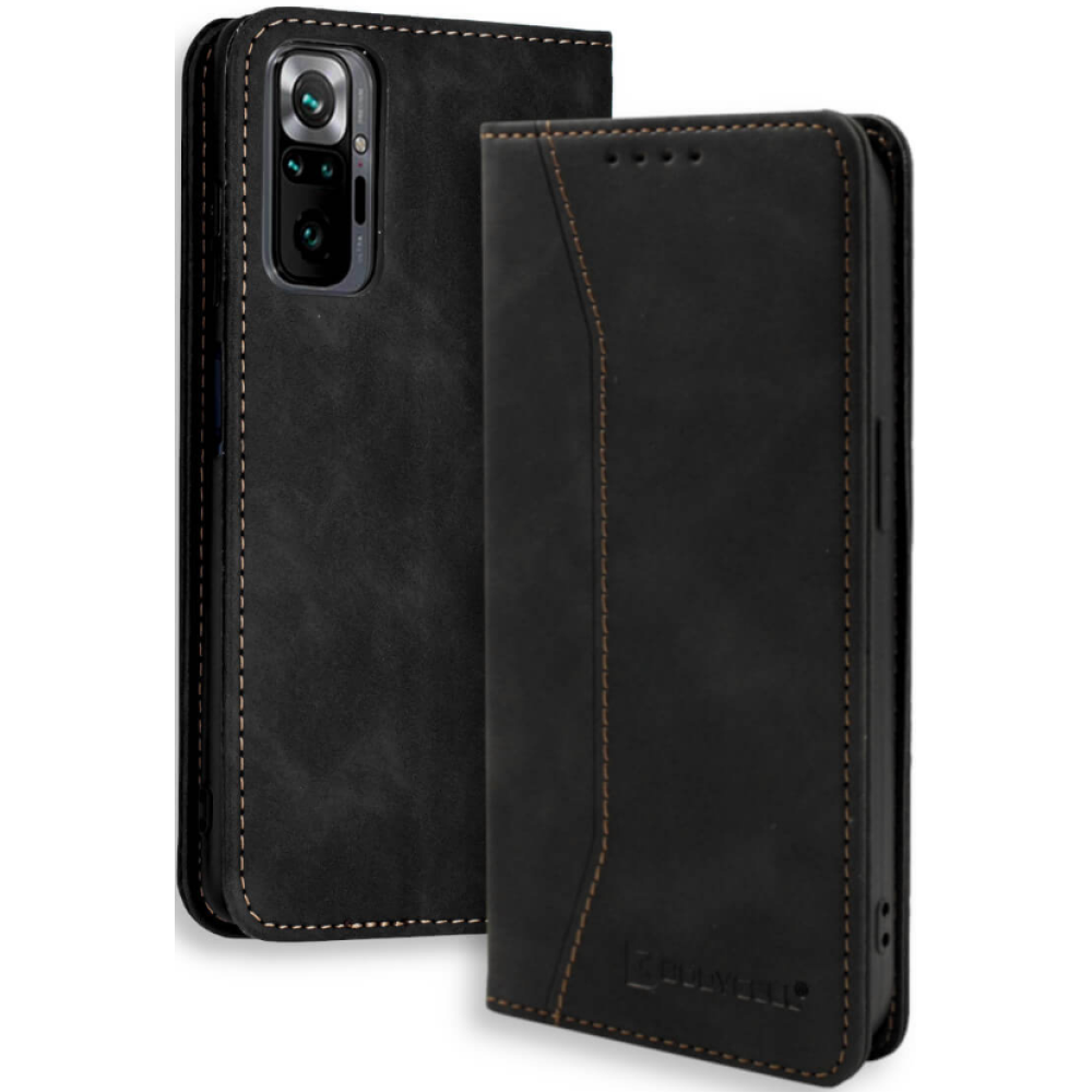 Bodycell Θήκη - Πορτοφόλι Xiaomi Redmi Note 10 Pro - Black (5206015063183)