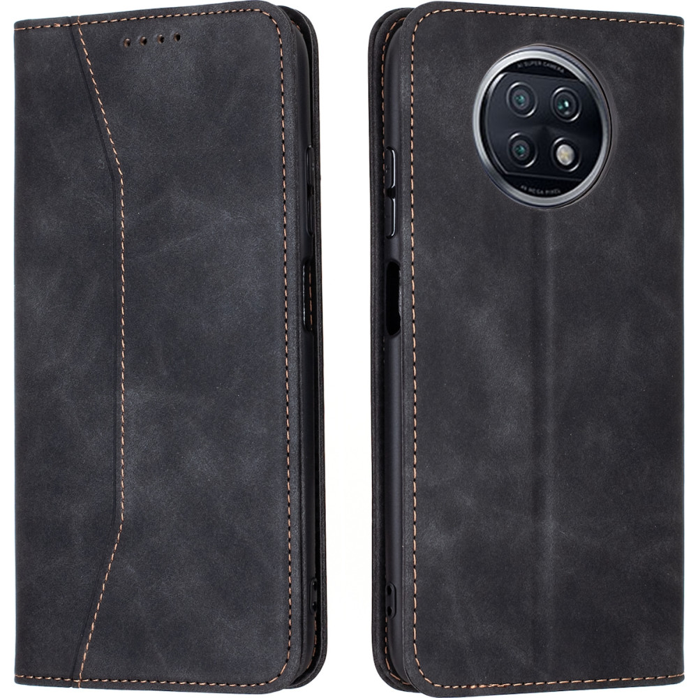 Bodycell Θήκη - Πορτοφόλι Xiaomi Redmi Note 9T 5G - Black (5206015063398)