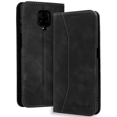 Bodycell Θήκη - Πορτοφόλι Xiaomi Redmi Note 9S / 9 Pro / 9 Pro Max - Black (5206015059728)