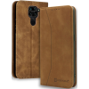 Bodycell Θήκη - Πορτοφόλι Xiaomi Redmi Note 9 - Brown (5206015059698)