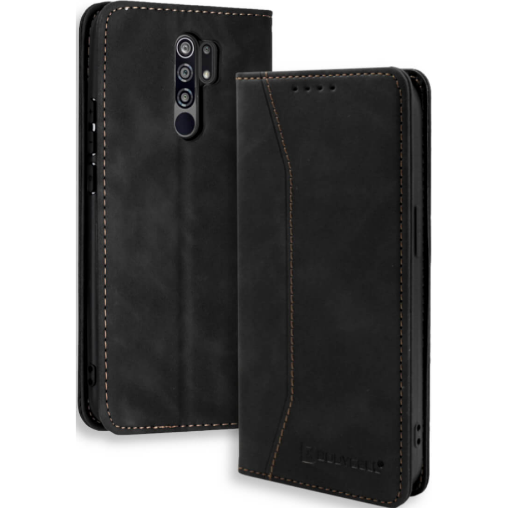 Bodycell Θήκη - Πορτοφόλι Xiaomi Redmi 9 - Black (5206015059254)