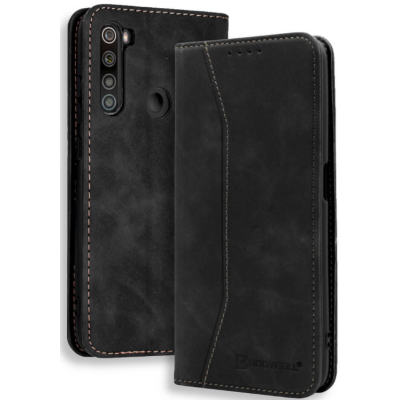 Bodycell Θήκη - Πορτοφόλι Xiaomi Redmi Note 8 / Note 8 2021 - Black (5206015059506)