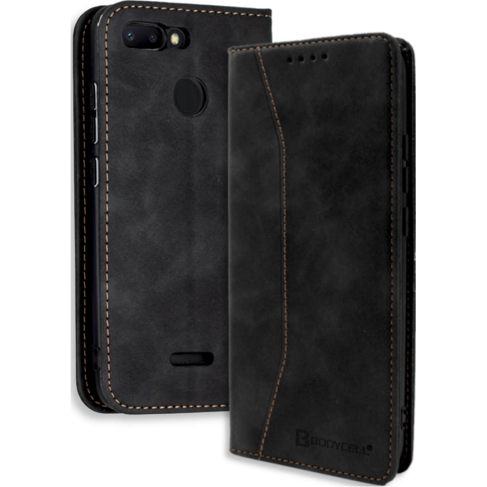 Bodycell Θήκη - Πορτοφόλι Xiaomi Redmi 6 - Black (5206015058950)