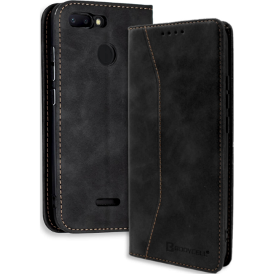 Bodycell Θήκη - Πορτοφόλι Xiaomi Redmi 6 - Black (5206015058950)