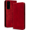 Bodycell Θήκη - Πορτοφόλι Huawei P Smart 2021 - Red (5206015060137)