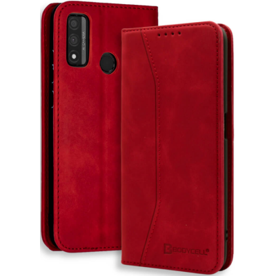 Bodycell Θήκη - Πορτοφόλι Huawei P Smart 2020 - Red (5206015060083)