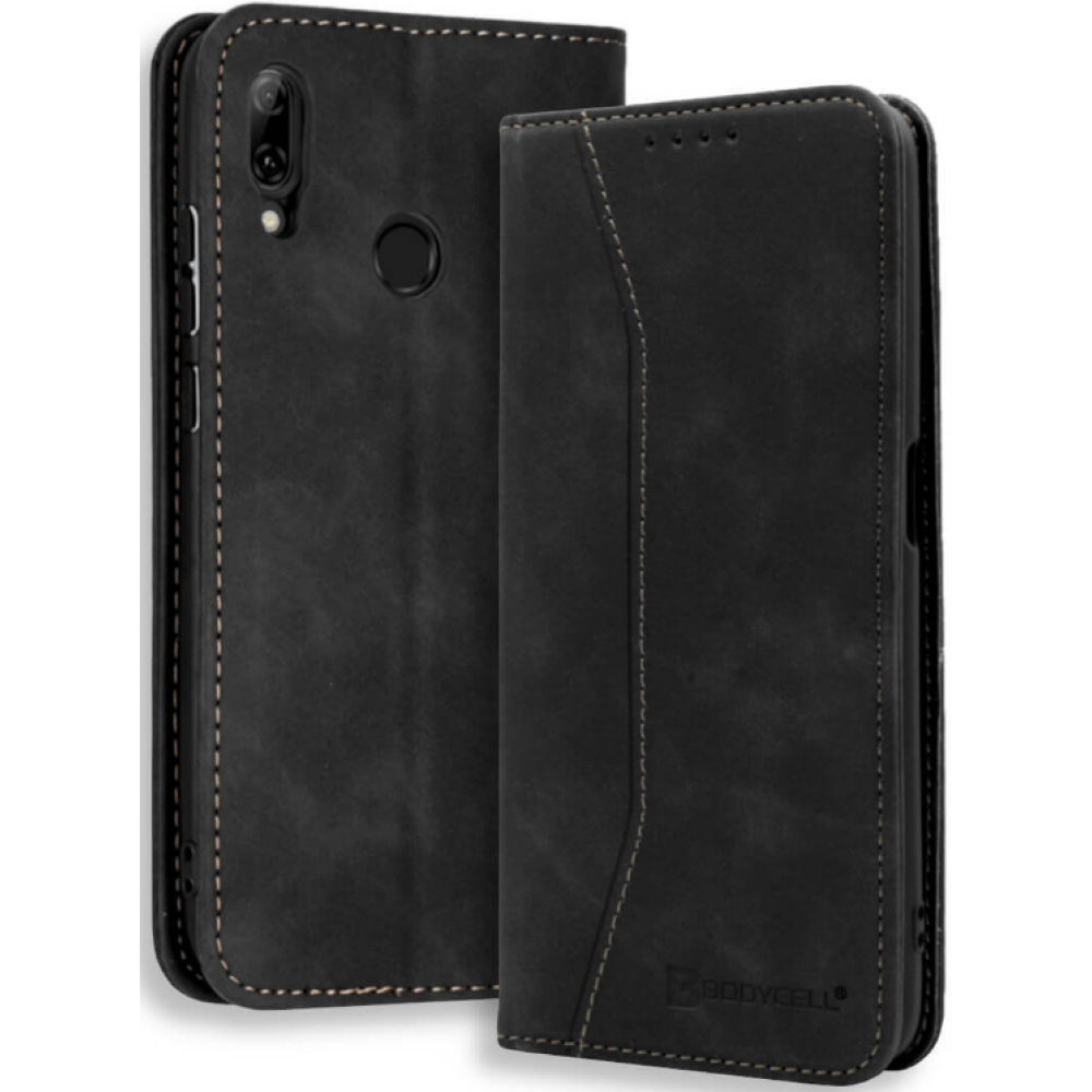 Bodycell Θήκη - Πορτοφόλι Huawei P Smart 2019 - Black (5206015060021)