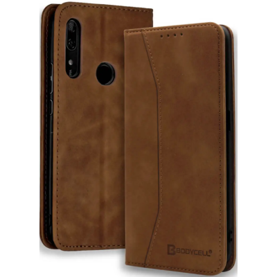 Bodycell Θήκη - Πορτοφόλι Huawei P Smart Z - Brown (5206015060243)