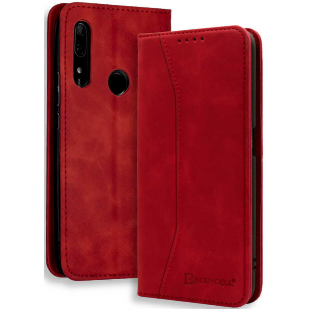 Bodycell Θήκη - Πορτοφόλι Huawei P Smart Z - Red (5206015060236)