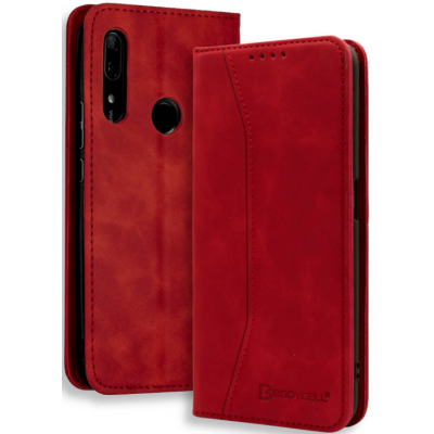Bodycell Θήκη - Πορτοφόλι Huawei P Smart Z - Red (5206015060236)