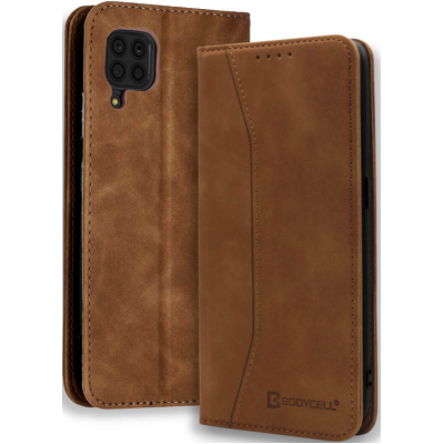 Bodycell Θήκη - Πορτοφόλι Huawei P40 Lite - Brown (5206015060441)