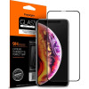 Spigen Tempered Glass GLAS.tR Slim HD - Fullface Αντιχαρακτικό Γυαλί Οθόνης Apple iPhone 11 / XR - Black (064GL25233)