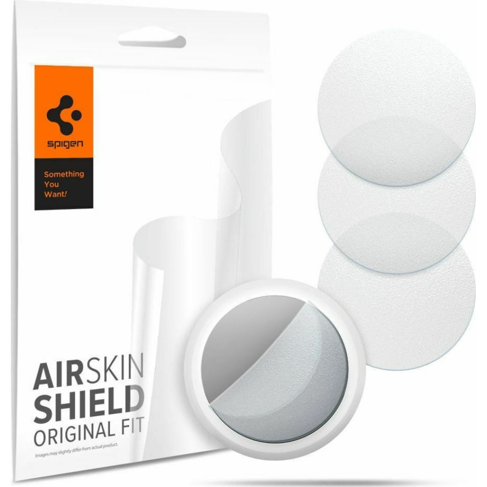 Spigen Airskin Shield HD Original Fit - Μεμβράνη Προστασίας για Apple AirTag - Clear Matte - Σετ 4 Τεμάχια (AFL03151)