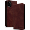 Bodycell Θήκη - Πορτοφόλι Apple iPhone 12 / 12 Pro - Dark Brown (5206015055386)