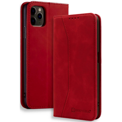 Bodycell Θήκη - Πορτοφόλι Apple iPhone 12 mini - Red (5206015055300)